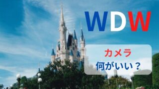 【もう迷わない】WDWでのカメラはこれで決まり！後悔しないカメラ選びのコツ